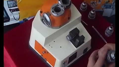 end mill resharpener,grinding video BEIPING MACHINE X313