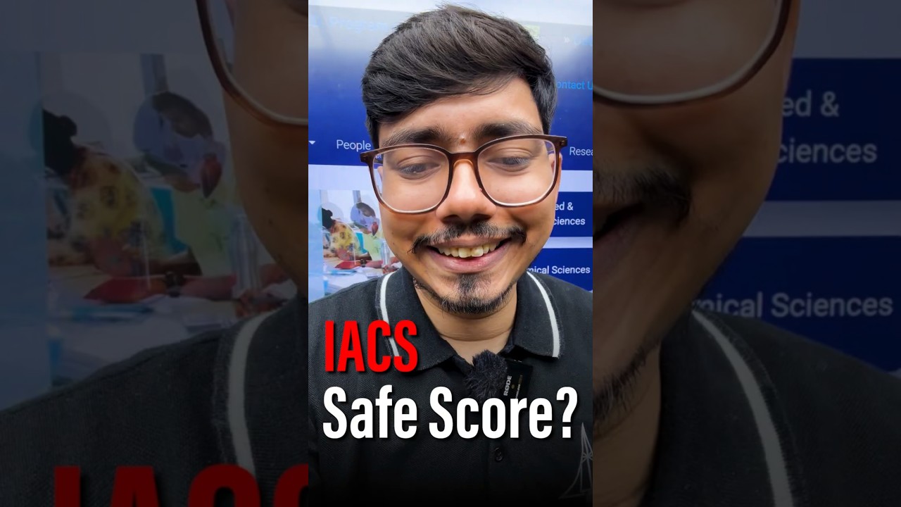 IACS UPST 2025 Safe Score 🔥 | Cutoff Analysis, Seats & Selection Chances!