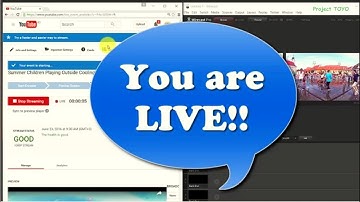 TUTORIAL -  LIVE STREAMING Video from Desktop using Wirecast encoder for Youtube