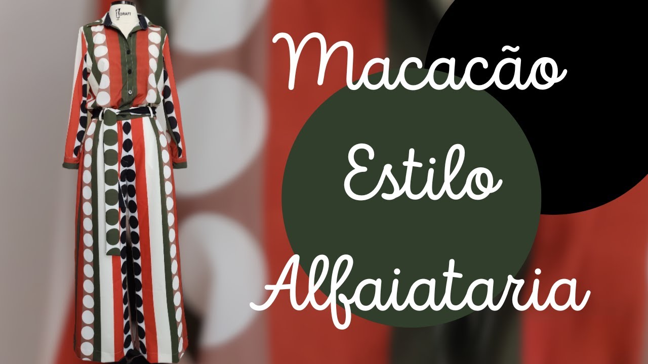 Macacão Tipo Alfaiataria