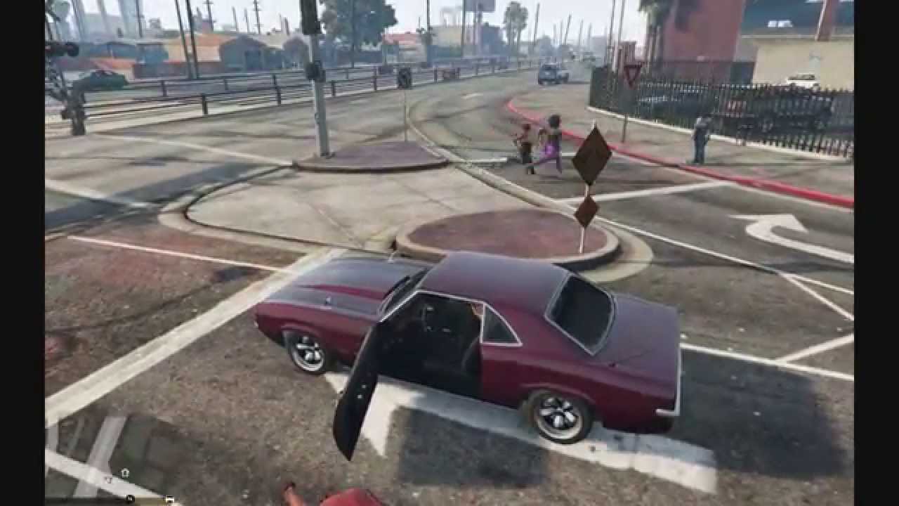 GTA 5 PC Animals Stealing Cars YouTube