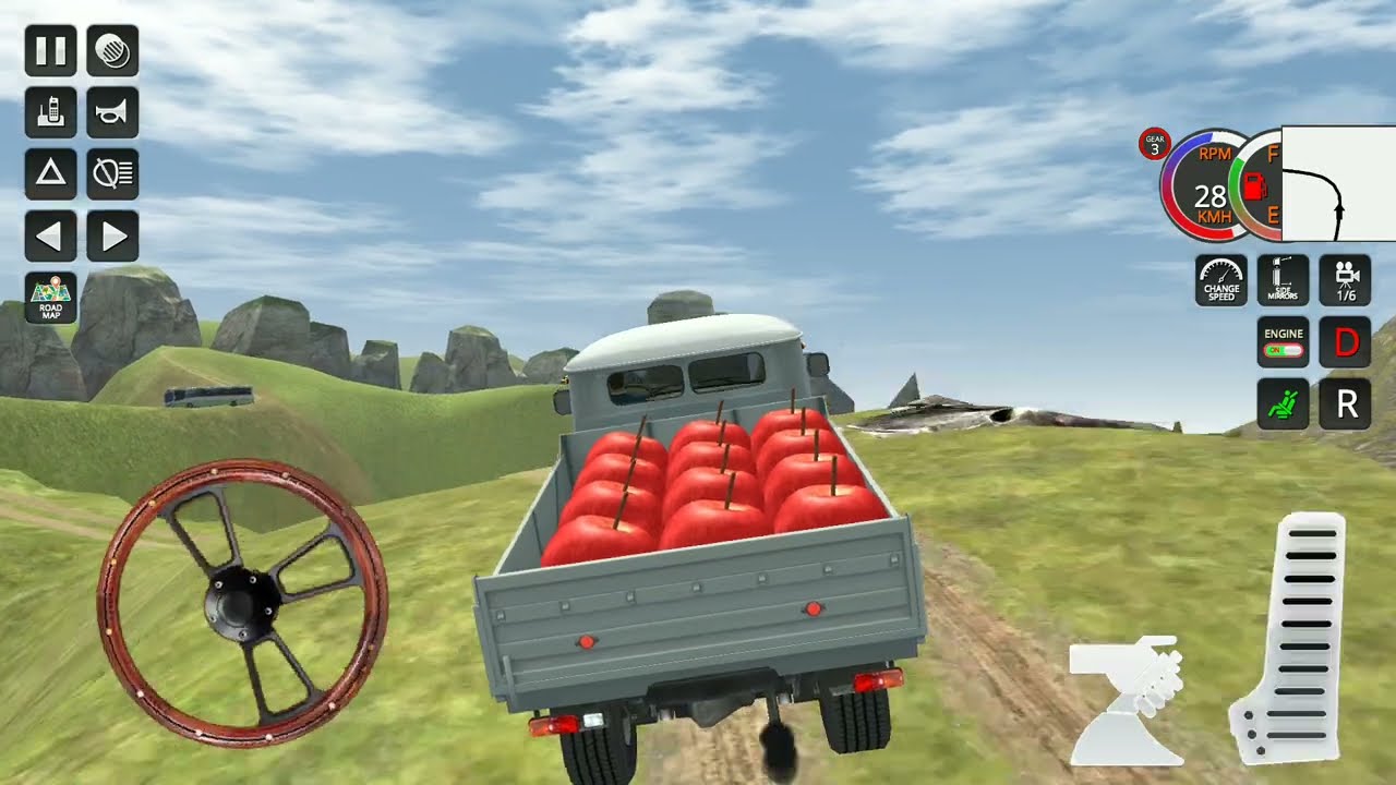 Heavy Truck Simulator - Offroad Cargo Games - Transport Heavy Cargo Truck - Android Gameplay #24