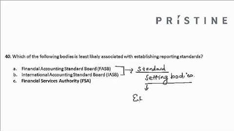 CFA Tutorial: Financial Statement Analysis (FASB, IASB & FSA)