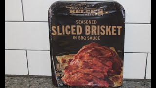 Travis Kelce’s Kitchen Seasoned Sliced Brisket in BBQ Sauce Review by Lunchtime Review 1,483 views 4 days ago 8 minutes, 21 seconds