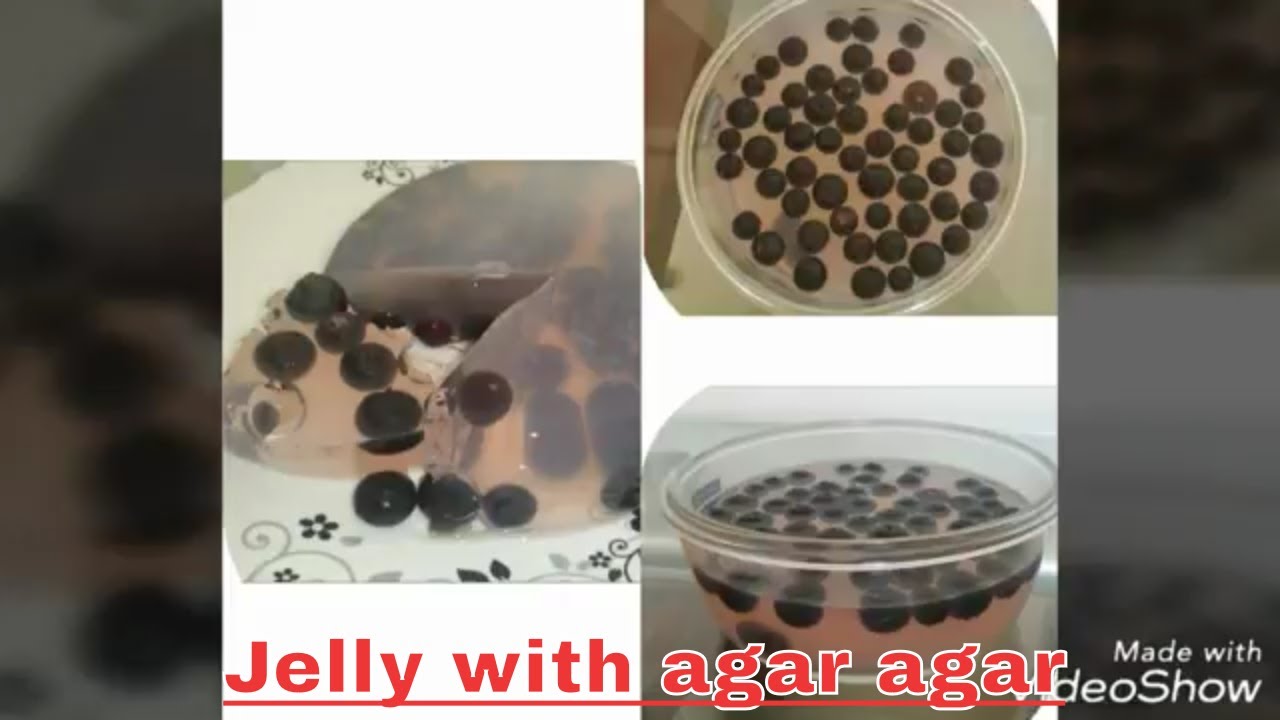 How to make strawberry jelly with agar agar/100 for vegetarians. YouTube