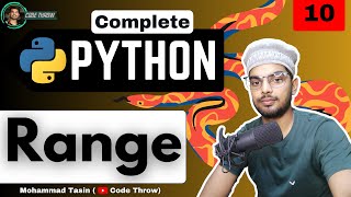 Range in Python ❤️ | Complete Python Course 🔥 | Lecture 10