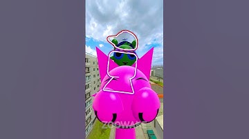 CATCH BIGGEST SIZE OF INCREDIBOX SPRUNKI SQUID GAME COMPARISON SMILING CRITTERS HORROR GARRY