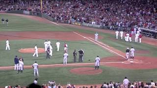A-Rod hit by pitch vs. Red Sox benches clear