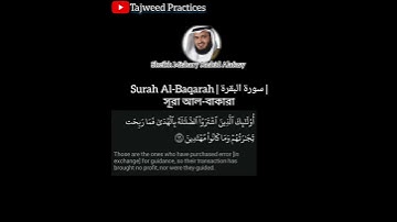 Surah Baqarah ayat 16 | Mishary Rashid Alafasy | سورة البقرة آية ١٦