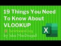 ☑️ 19 Things You Need To Know About VLOOKUP In Excel