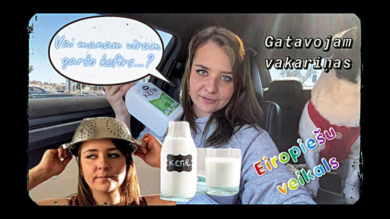 ASV vlogs #5 | Eiropiešu veikals un mini iepirkumu vlogs | egituc