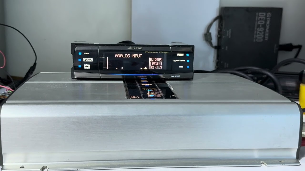 ALPİNE PXA-H900 F1 STATUS - YouTube
