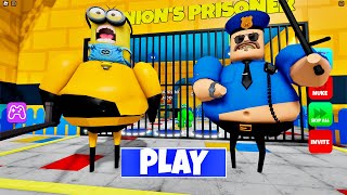 MINNION BARRY PRISON RUN! OBBY Full Gameplay #roblox