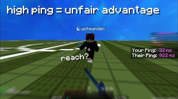 proof that high ping is an unfair advantage