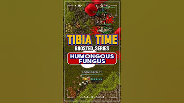 Tibia Time Boosted Series: Humongous Fungus! #tibia #gaming #ayceadventure #twitch #shorts