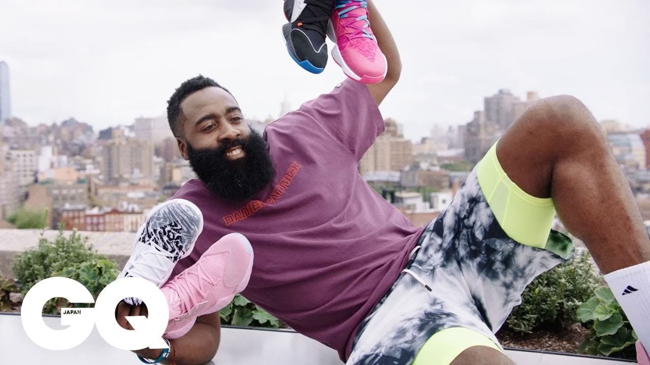 ジェームズ・ハーデンが語る「Harden Vol.4」、ステップバック3、バスケの未来 | Signature Sneakers | GQ JAPAN