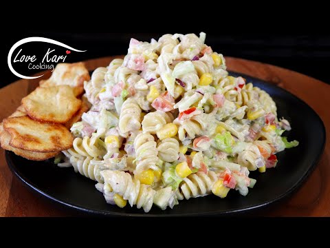 How to Make Tuna Pasta Salad Ensalada de Pasta con Atún #shorts