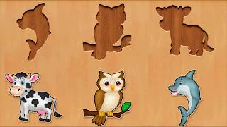 Puzzle for Toddlers | Animal Wooden Blocks | Toddlers Puzzle | Learning Videos | Preschool Education screenshot 1