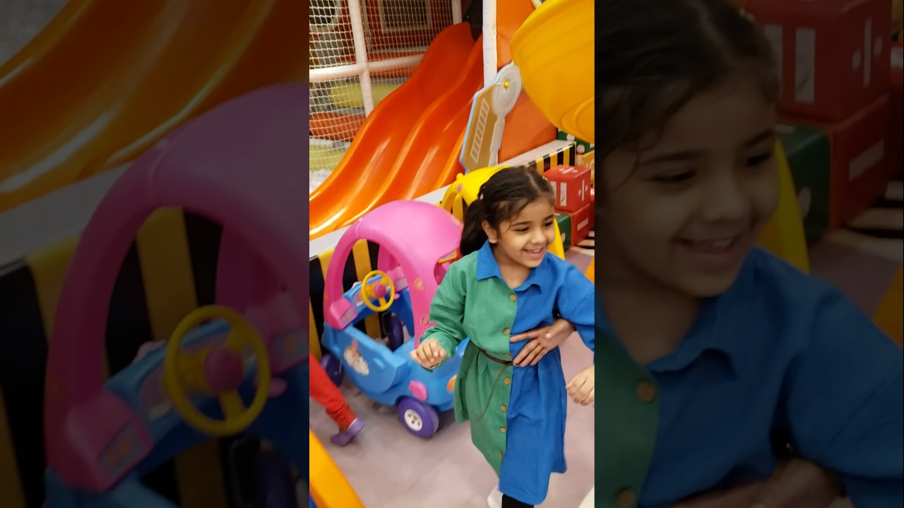 Slide at Tingaland Kids Play Arena Punjabi Bagh