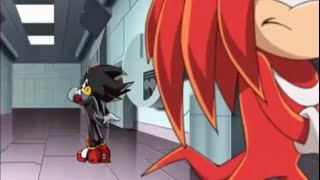 Sonic X ep73 - Knuckles vs Shadow (Japanese)