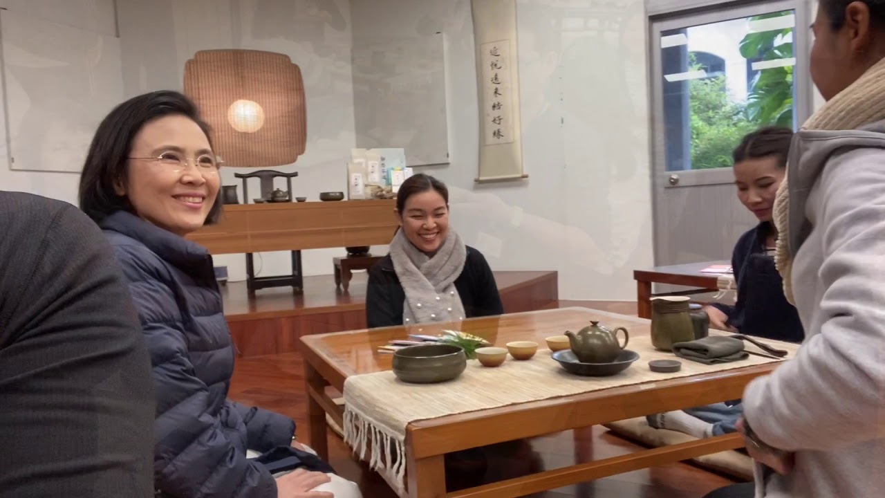 Learning Chinese Class and Tea Ceremony 14 January 2020 - YouTube