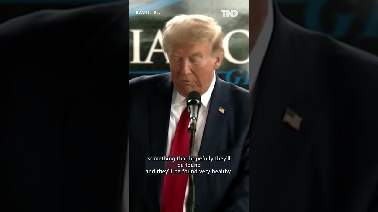 Trump Addresses Helene Devastation In Georgia