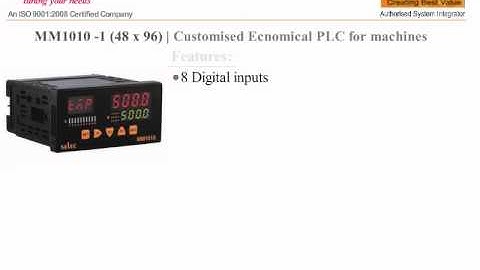 SELEC MM1010-1 PROGRAMMABLE LOGIC CONTROLLER