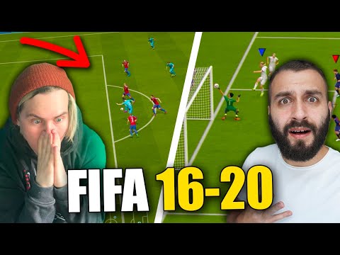 Видео: GENA MILLER vs EVONEON играют ВСЕ ЧАСТИ FIFA до ПЕРВОГО ГОЛА!