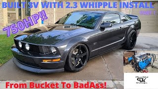 2007 Mustang GT Built Engine and 2.3 Whipple Install