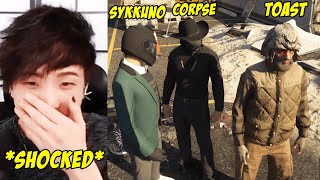 Sykkuno meets Corpse for the first time in GTA RP