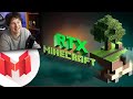 Minecraft RTX - Лучезарные приключения  - Реакция на Мармок