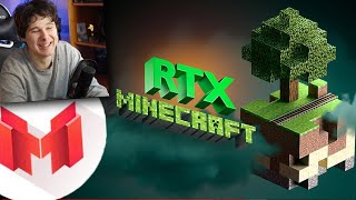 Minecraft RTX - Лучезарные приключения - Реакция на Мармок