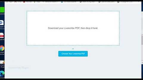 How to play Livescribe videos