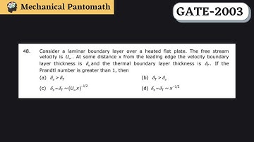 Q-48 | GATE Mechanical-2003 Solved Paper | GATE Mechanical Previous Year Question Solution