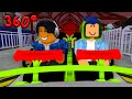 360 Video funny roller coaster | Astronomia 2023 | Roblox Animation VR