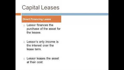 Intermediate II - Leases -1. Overview  Janice Cobb