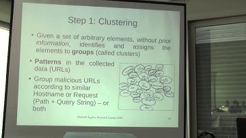 OWASP AppSec EU 2013: HTTP(S)-Based Clustering for Assisted Cybercrime Investigations