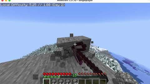 Day 137 of mining 1 layer of a chunk until I reach 1k subs