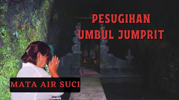 PESUGIHAN UMBUL JUMPRIT NYATA ?!!