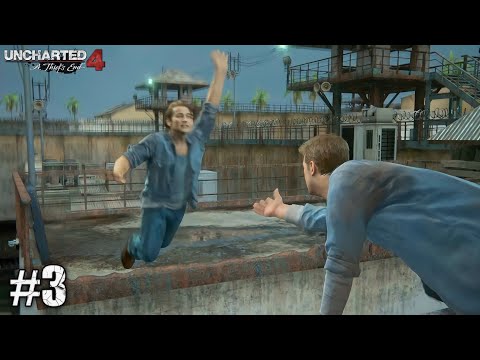 SAM IS KILLED IN A PRISON ESCAPE || UNCHARTED 4 A THIEVES END || GAMEPLAY SERIES IN HINDI ON ANDROID