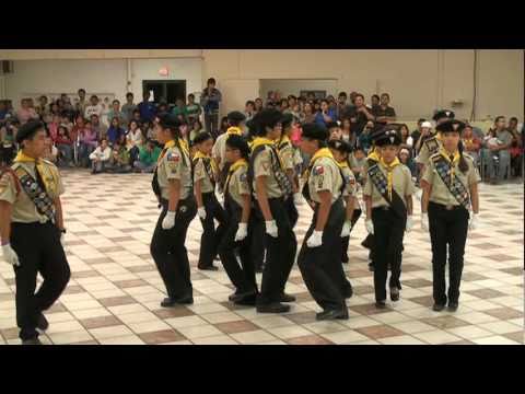 Edinburg Castle Pathfinder Club Drill Team, Nov. 20, 2010