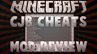 Minecraft 1.11.2: CJB Cheats Mod Review!