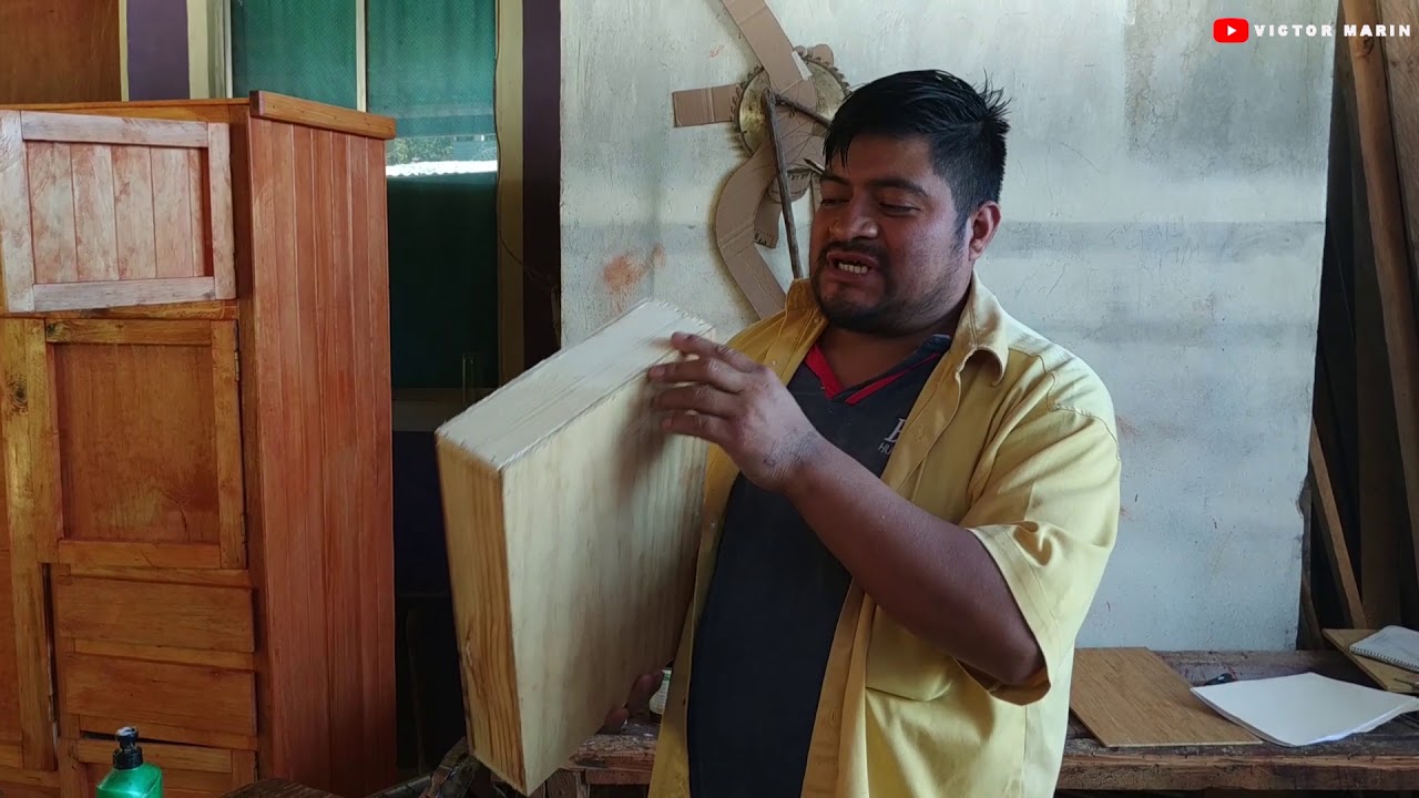 Cómo un de madera para papeles tu herramienta en casa - YouTube