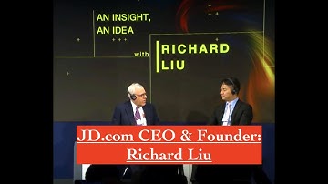 Billionaire JD.com CEO Richard Liu Interview with David Rubenstein 2018 Davos (Jingdong)