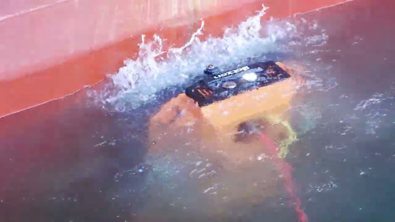 Botzan Underwater Hull Clean robot , Ship Hull Cleaning