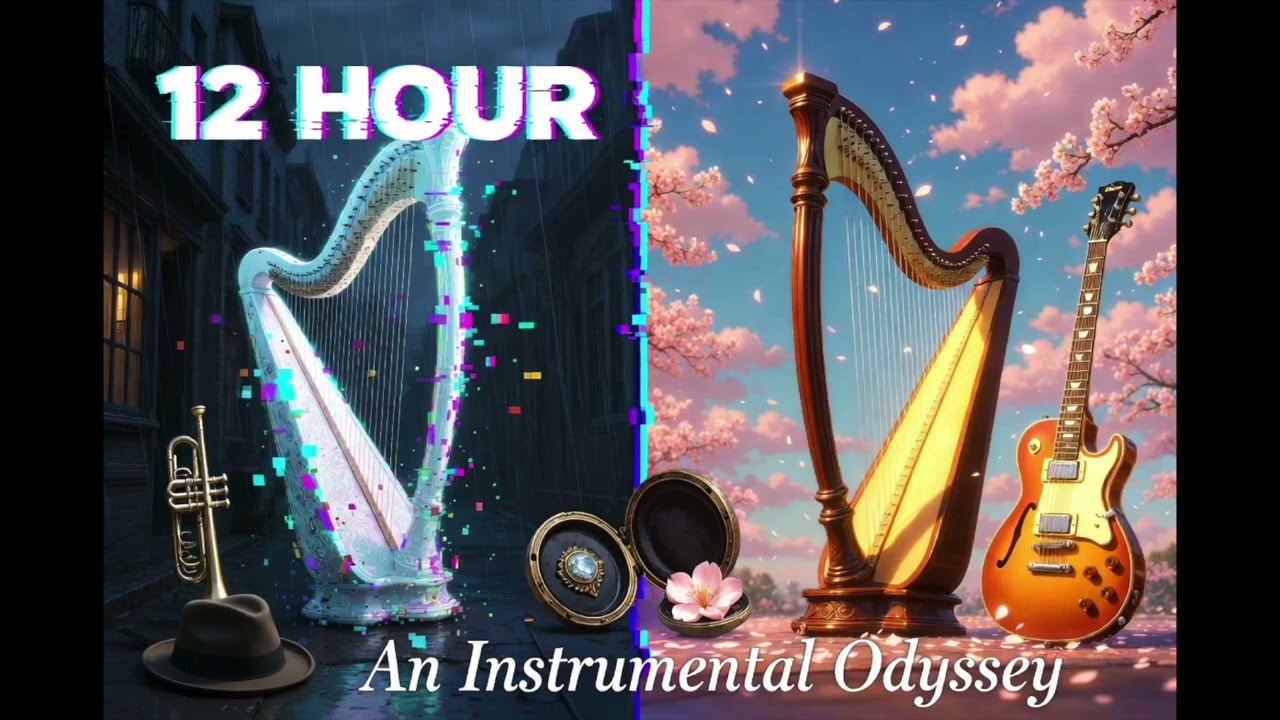 The Heist & The Harp (12-Hour Crime-Romance Glitch Rock Symphony)