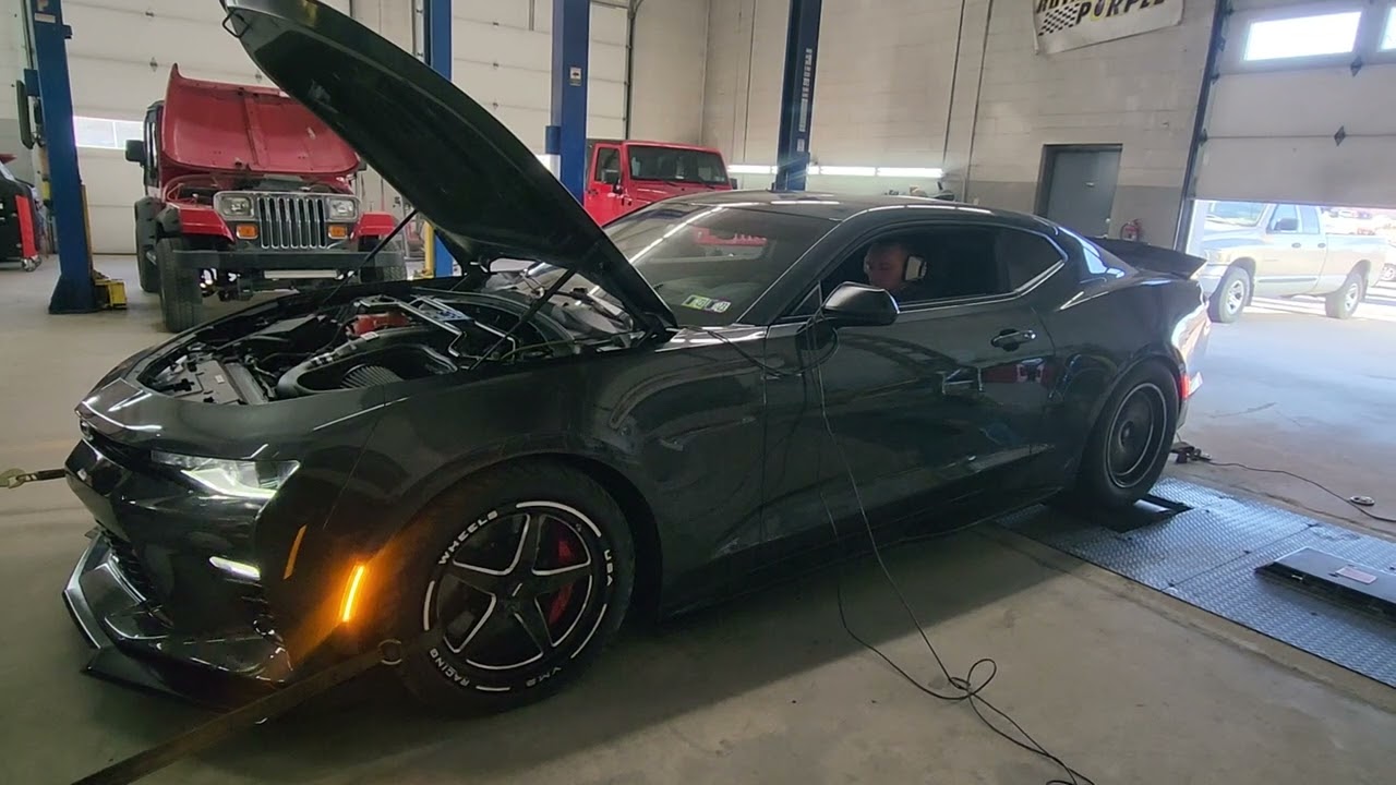 BTR Trinity intake Heads/Cam. Dyno pull