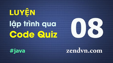 Luyện lập trình qua các đoạn code ngắn - Java - Câu 08