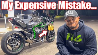 Coming Clean About My Ninja H2 Damage 😢 | Kawasaki, Yamaha R1, And Harley Davidson Iron 883