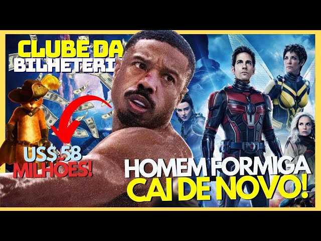 Homem Formiga mantém liderança contra Creed III no Brasil
